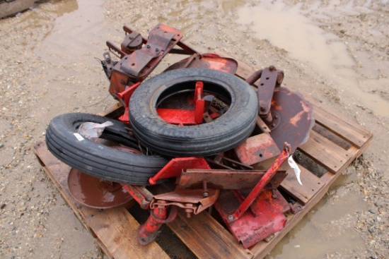 23408-PALLET OF MISC TRACTOR PARTS