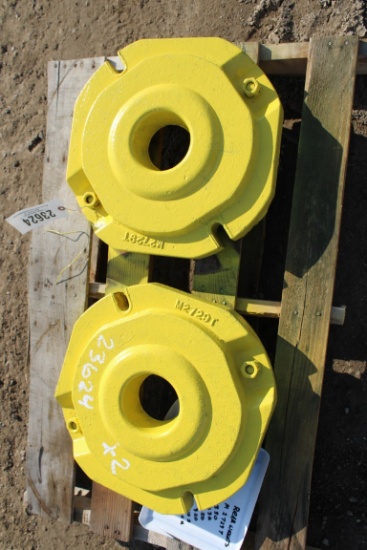 23624-(2) JD WHEEL WEIGHTS