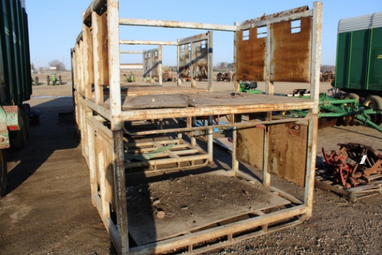 23762-DOUBLE STACK STEEL SHELVING
