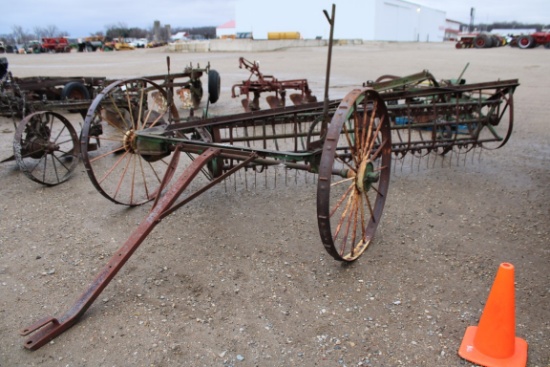 23830-JOHN DEERE 1930 STEEL HAY RAKE