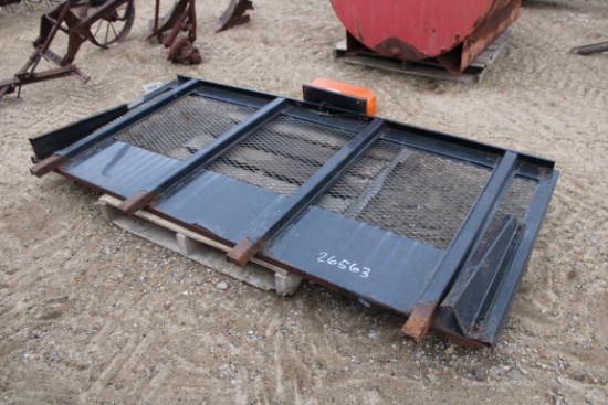 26563-HEADACHE RACK FOR FLAT BED TRUCK