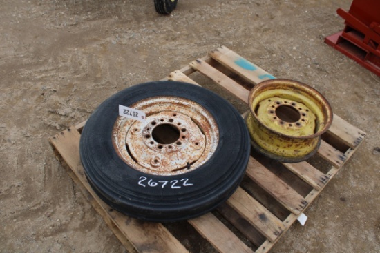 26722-(1) FORD FRONT TIRE & WHEEL