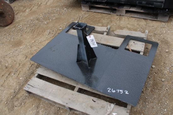 26752-SKID STEER HITCH RECEIVER
