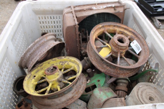 26808-CRATE OF JOHN DEERE PARTS