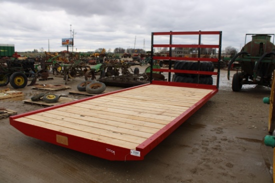 27059-WOODEN HAY WAGON