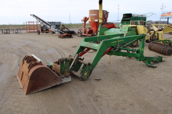 27118-JOHN DEERE 46 HYDRAULIC FRONT END LOADER