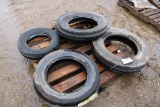 23391-(5) MISC FRONT TIRES