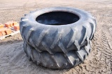 23398-(2) 18.4-38 FIRESTONE TIRES