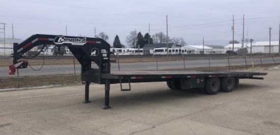 22836-COYOTE GOOSENECK TRAILER