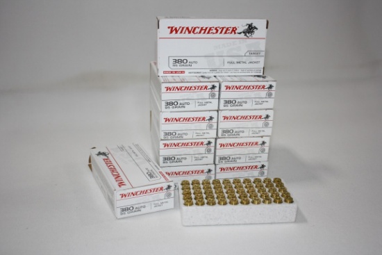 15004-380 AUTO AMMUNITION-500 RDS