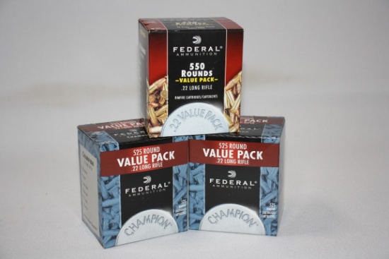 15012-22 LR AMMUNITION-1600 RDS