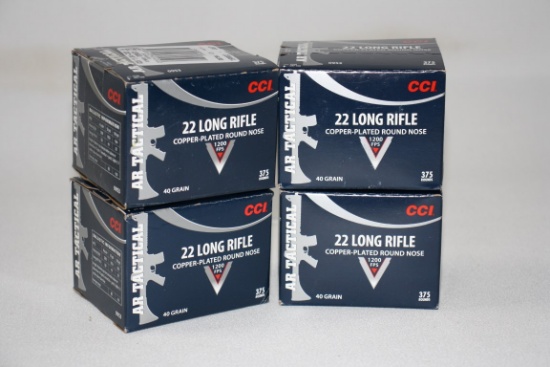 15015-22 LR AMMUNITION-1500 RDS