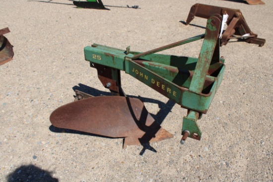 15291-JOHN DEERE 25 1 BTM 3PT PLOW