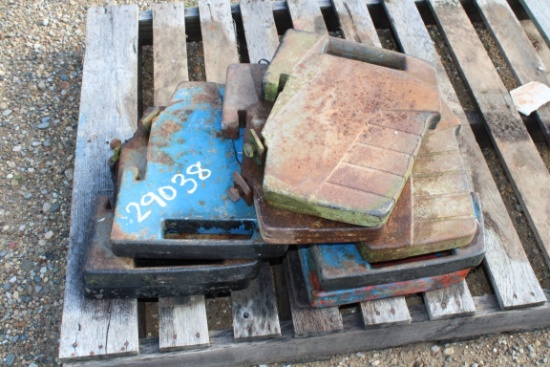 (8) SUITCASE WEIGHTS - (SOLD x $)
