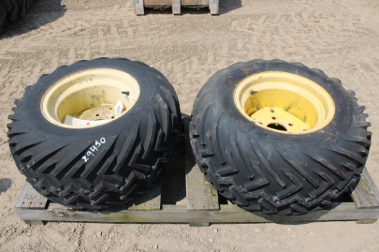 (2) 31x15.50-15 TIRES & RIMS - *ALL PROCEEDS FROM THE SALE OF THIS ITEM ARE