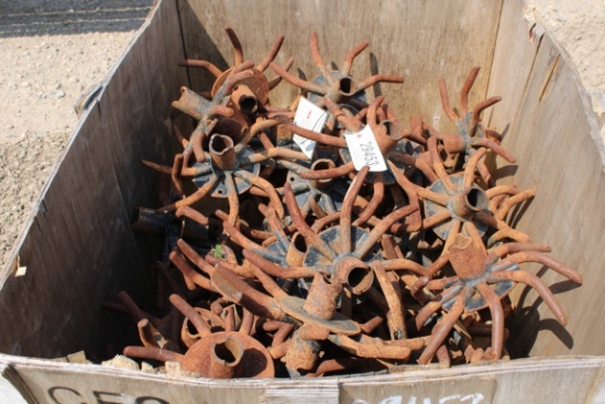 BOX OF GREAT PLAINS SPIDER WHEELS - *ALL PROCEEDS FROM THE SALE OF THIS ITE