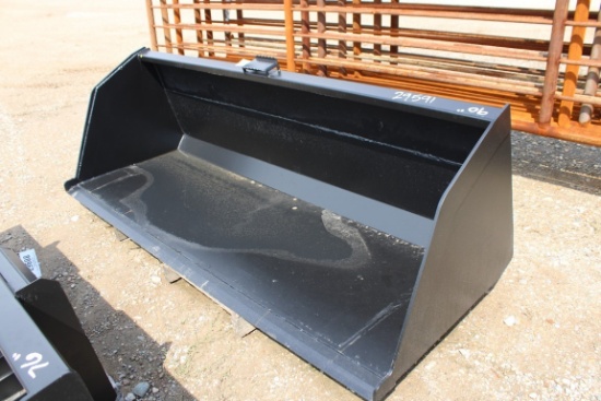 SKIDSTEER BUCKET - 90", SNOW/LITTER