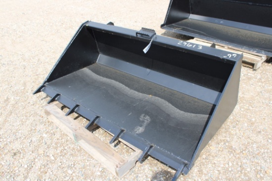 SKIDSTEER BUCKET w/ TEETH - 66"