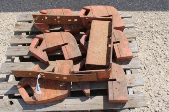 29899-FRONT WEIGHT BRACKET & (6) FRONT WEIGHTS