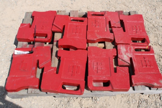 29905-(8) IH SUITCASE WEIGHTS