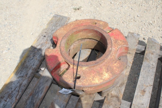29912-(2) REAR WHEEL WEIGHTS
