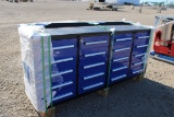 TOOL CHEST - 7', 20 LINED DRAWERS, LOCKS **SHIPPING DAMAGE**