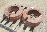 (6) F & H REAR WHEEL WEIGHTS - (SOLD x $)