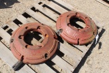 29909-(2) IH REAR WHEEL WEIGHTS