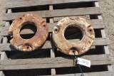 29913-(2) FRONT WHEEL WEIGHTS