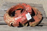 32512-(2) JOHN DEERE WEIGHTS