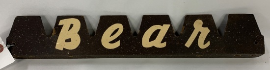 15570-ORIGINAL BEAR DISPLAY RACK