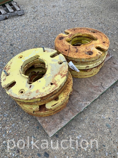 6 - John Deere Rear Wheel Weights