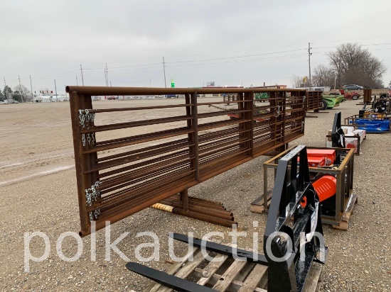 7- Cattle Panels (24' wide x 66" tall) w/ 8' gate
