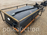 Skid Steer Box Broom Sweeper Attachment