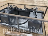 Skid Steer Snow Pusher Attachment