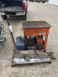 Skid Floor Jack - Parts Washer & Tools