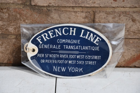 30922- STATEROOM BAGGAGE TAG FROM 1928