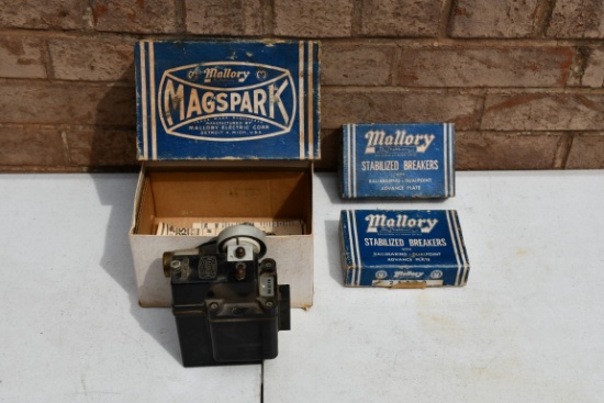 30956- NOS MALLORY MAG & (2) NOS STABILIZER BREAKERS