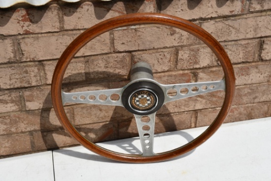 30984- JAGUAR TYPE E STEERING WHEEL