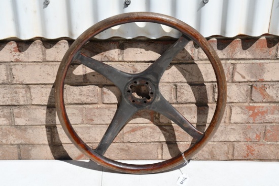 31103- 19" WOODEN STEERING WHEEL