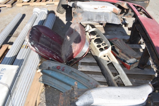 31191-FERRARI NOSE & MISC. PARTS