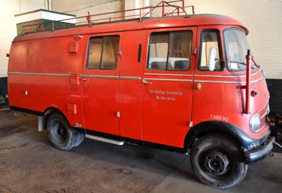 4812-(1961) MERCEDES-BENZ L 319 FIRE PUMPER