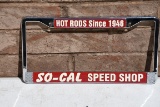 31112- SO-CAL SPEED SHOP LICENSE PLATE BRACKET