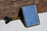 31130- VERY EARLY BRASS BEVEL EDGE MIRROR