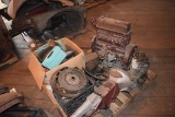 30565-EARLY MG ENGINE & TRANSMISSION & MANY MISC. PARTS