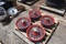 30188-(4) STEEL SPOKED RIMS