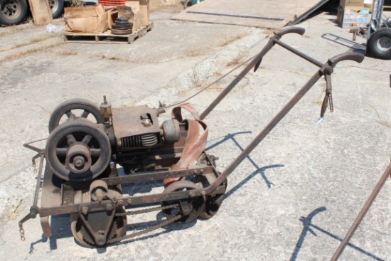 30173- IDEAL MODEL 'R' ANTIQUE LAWN MOWER