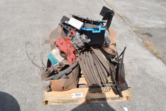 30335- CARBURETORS, MANIFOLDS, DASH, WHEEL COVERS & MANY MISC. PARTS