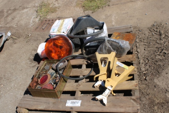 30411- STEERING WHEEL, JACK STANDS, MISC. PARTS