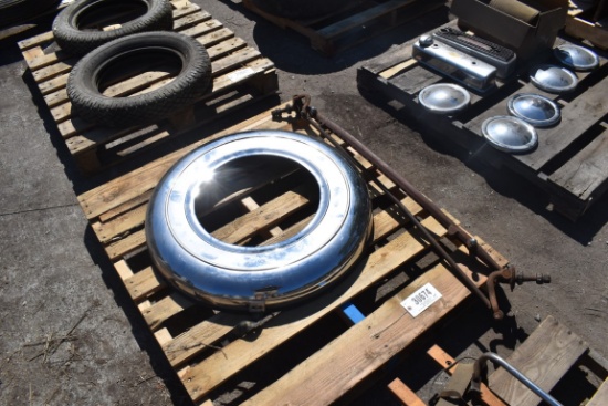 30674- WHEEL COVER & FRONT AXLE